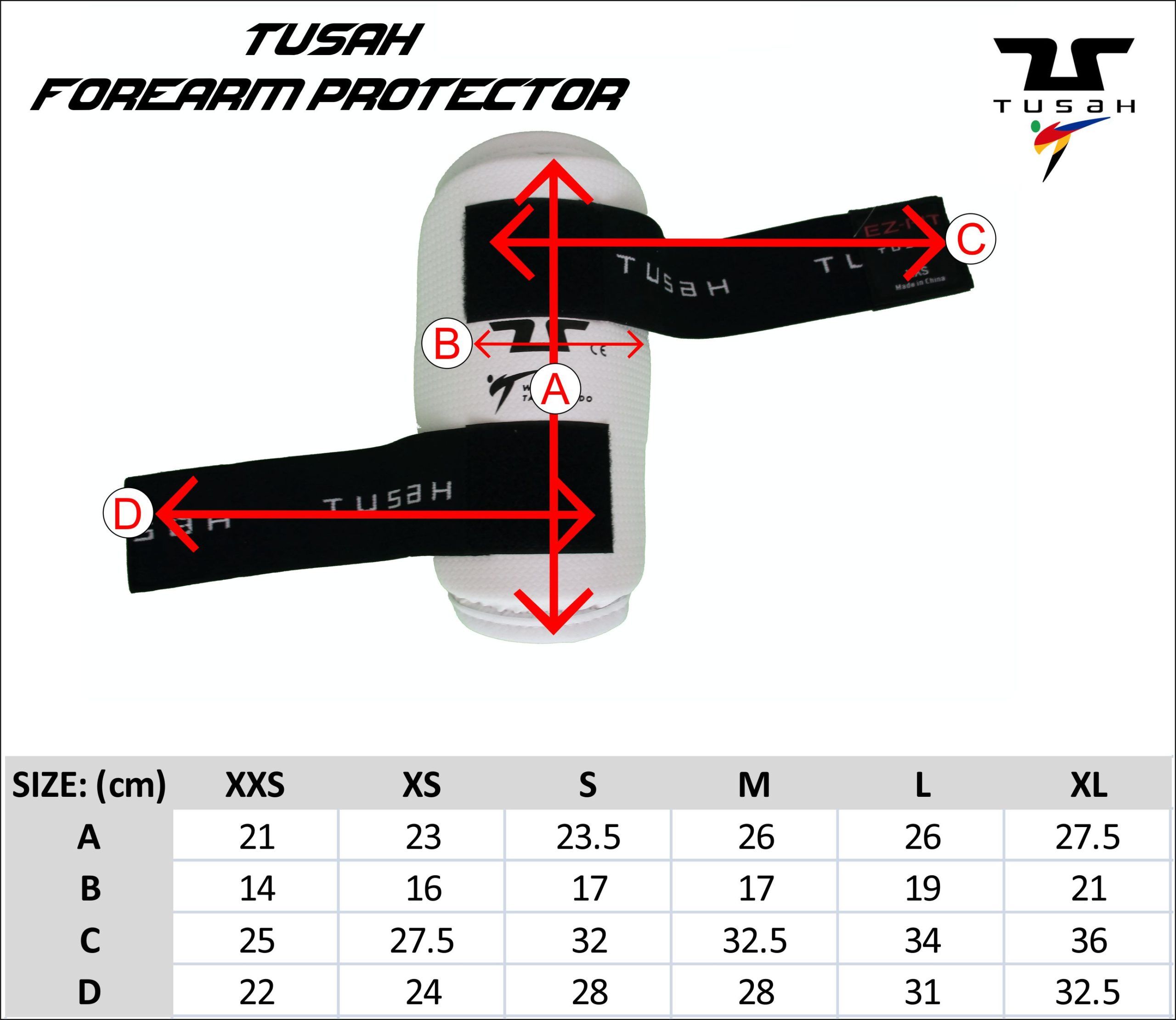 forearm-sizing TUSAH - Forearm Guards
